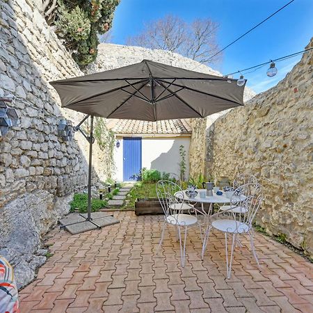 La Cigale - Vieux Village - Charmante Maisonnette Climatisee Avec Jardin Villeneuve-lès-Avignon Exterior foto