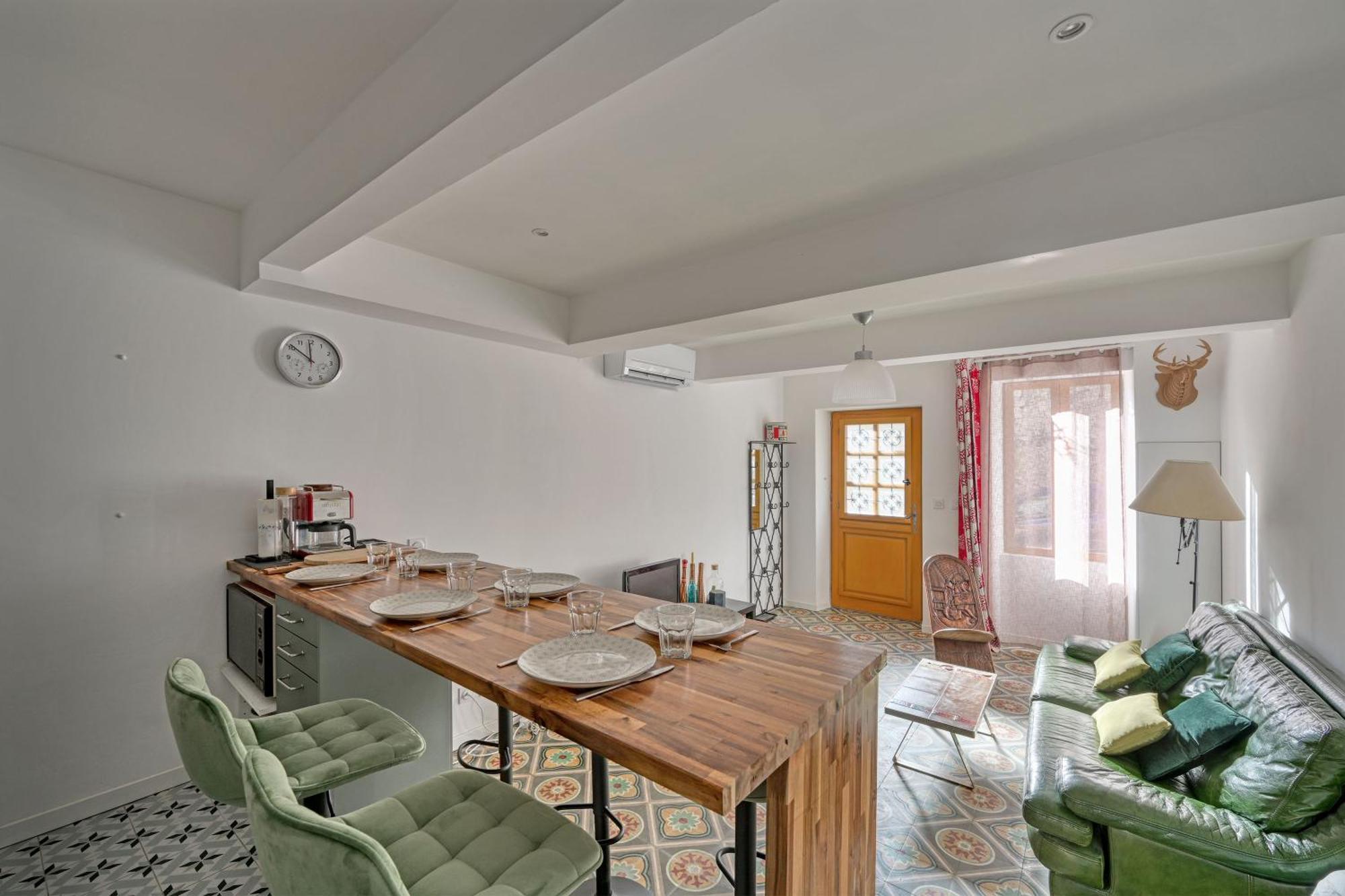 La Cigale - Vieux Village - Charmante Maisonnette Climatisee Avec Jardin Villeneuve-lès-Avignon Exterior foto
